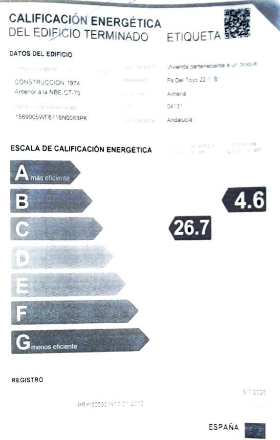 Appartamento La Burbuja Almería Esterno foto
